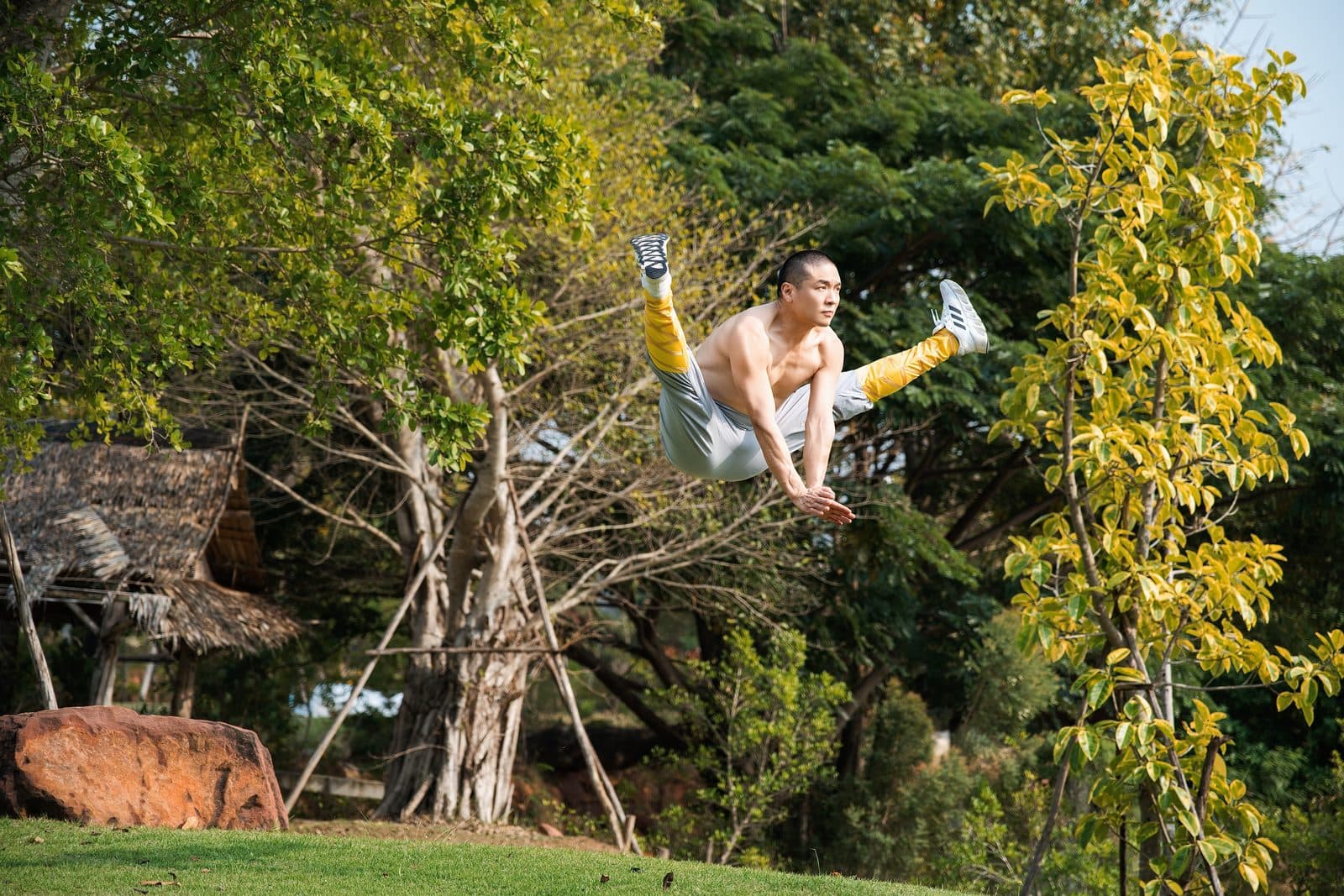 Kungfu Jumps & Rolls